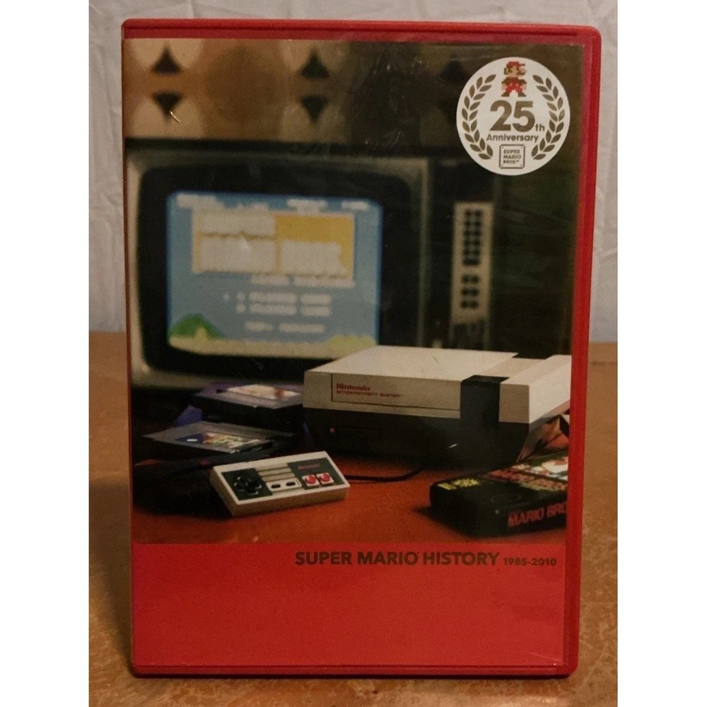 Nintendo Super Mario Bros History 1985-2010 25th Anniversary Soundtrack CD